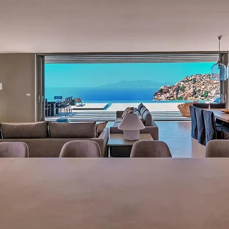 Private 3 Bedroom Luxury Peaceful Mylo W Pool Close To Mylopotas Beach Villa Ios